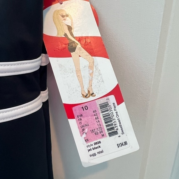 NWT SPANX Sweetheart One Piece Swimsuit Bathing Suit Built-In Bra Underwire - Picture 5 of 16